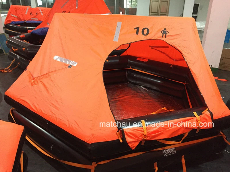 Ec and CCS Approved Throw Over Type Inflatable Life Raft