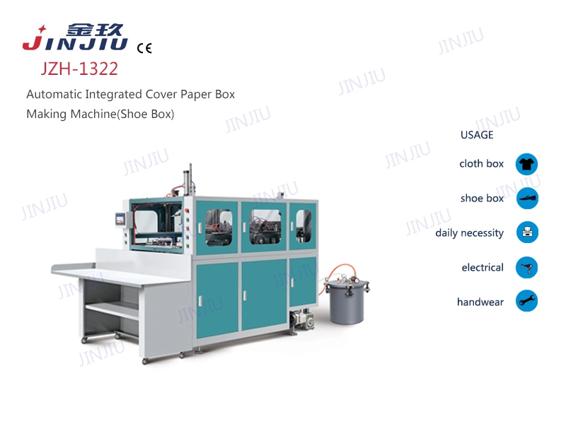 Automatic Paper Shoe Box Making Machine Carton Machine