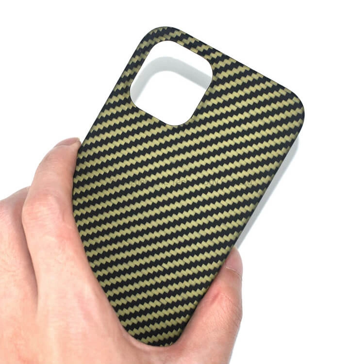 Handy-Zubehör iPhone 14 Aramid Carbon Kevlar Aramid-Hüllen Rückseite Des Telefondeckels