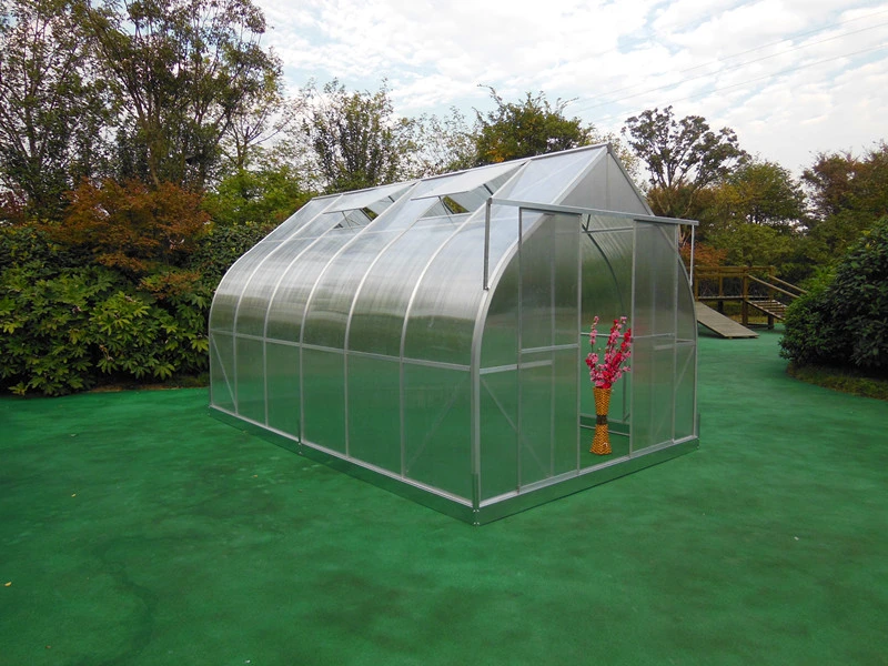 Quick Installation of Intelligent Agricultural Multi-Span Glass Arch PE/Po Plastic Greenhouse