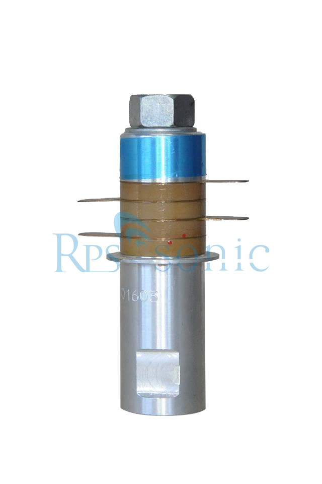 28K Piezoelectric Ceramic Chip Ultrasonic Welding Transducer for Plastic Welding 500W