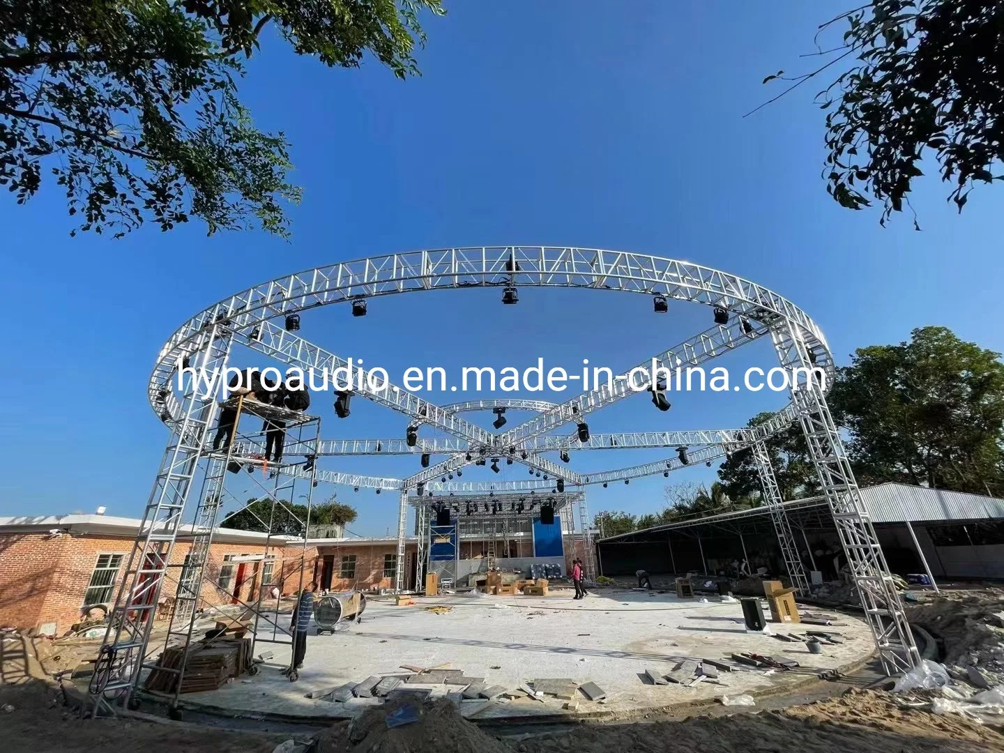 Aluminum Stage Truss for Line Array Speaker, Display and Lights