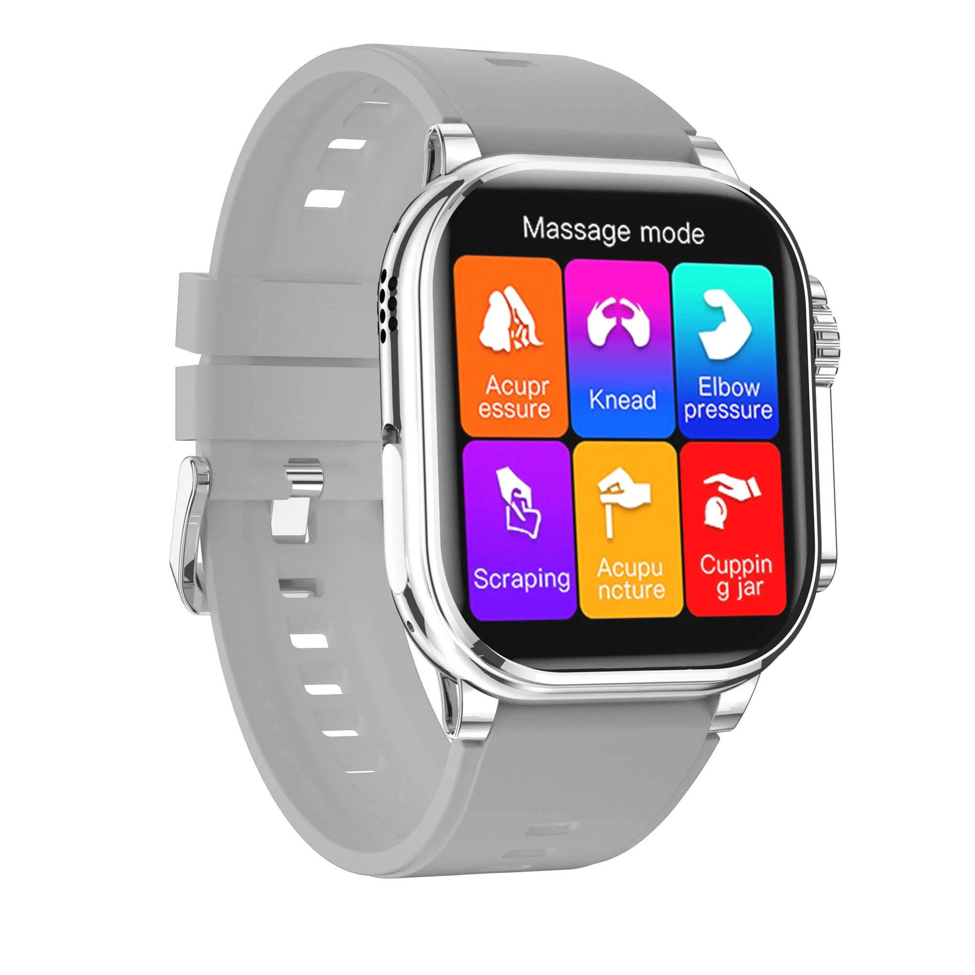 Smart Watch for Men with 2.01 Inch HD Screen Customized Watch Dial Bt Call Massage Smartwatch