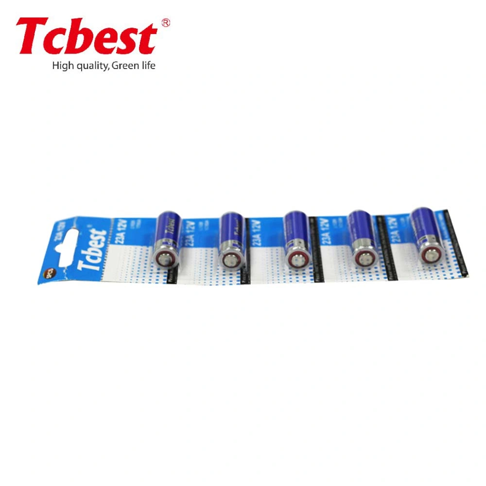 Tcbest 12V 23uma pilha alcalina de célula seca primário para o Medidor de Luz ou controlo remoto