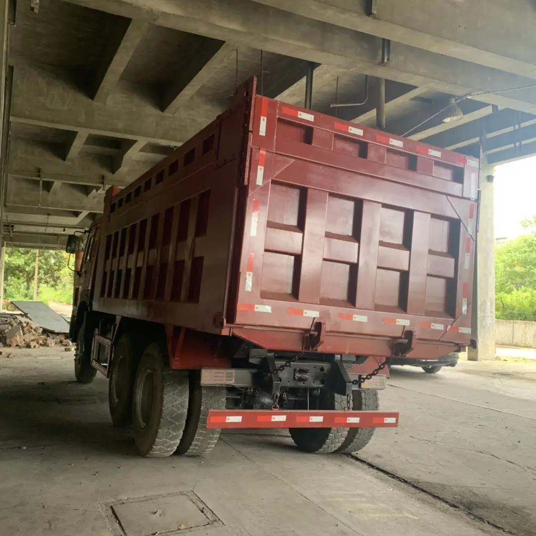 Truck 12 Wheeler 80 Cubic Meters HOWO 40tons 8X4 Used Tipper Dump Truck with Big Power Engine Hydraulic Joystick for Construction Agricultural Use