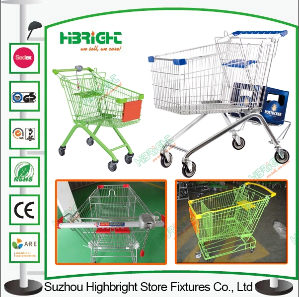 Supermarket Shopping Trolley Cart Hand Trolley