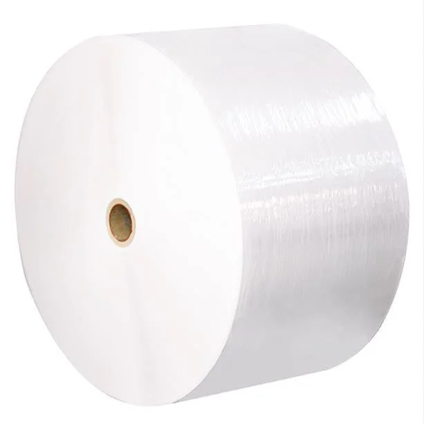 Semi Glossy Shipping Label Jumbo Roll Material Jumbo Rolls Self Adhesive Paper