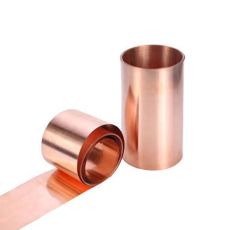 Factory Manufacturing Cu-ETP Cu-Dhp Pure Copper Strip Customized Becu C17200 C17500 C27000 C17300 Copper Coils