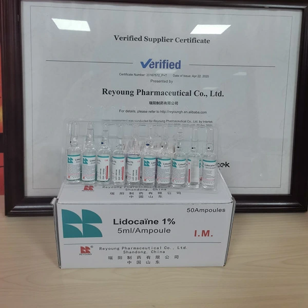 High quality/High cost performance  Lidocaine Hydrochloride Injection with GMP Certificaate 3.5ml, 5ml