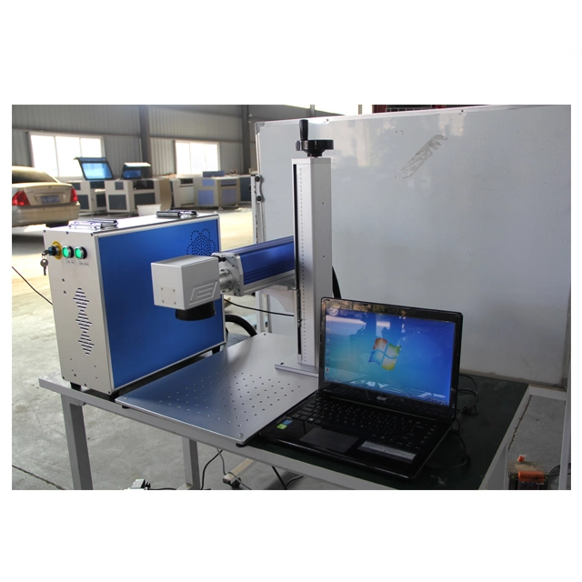 Fiber Laser Marking Machine Price for Metal Steel Iron Aluminum PVC Keyboard Bearings Engraving