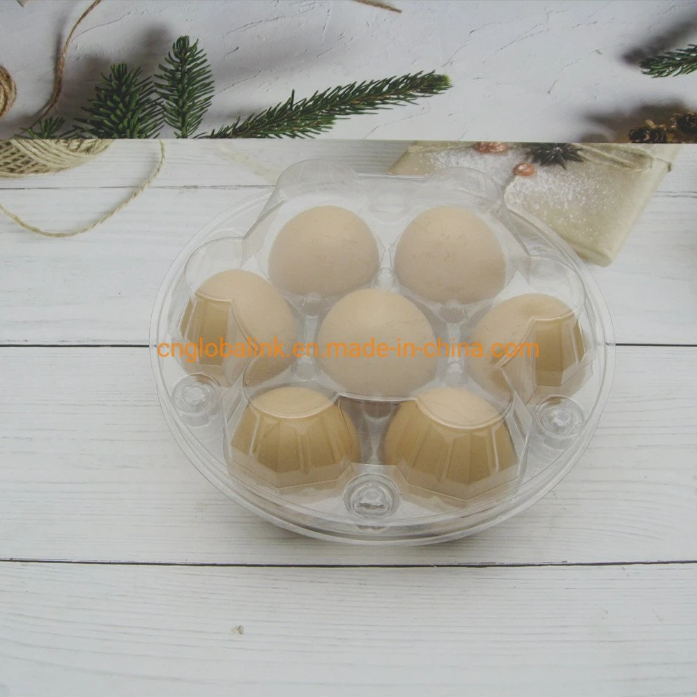 Plastic Egg Tray 7 Cells Packaging Container