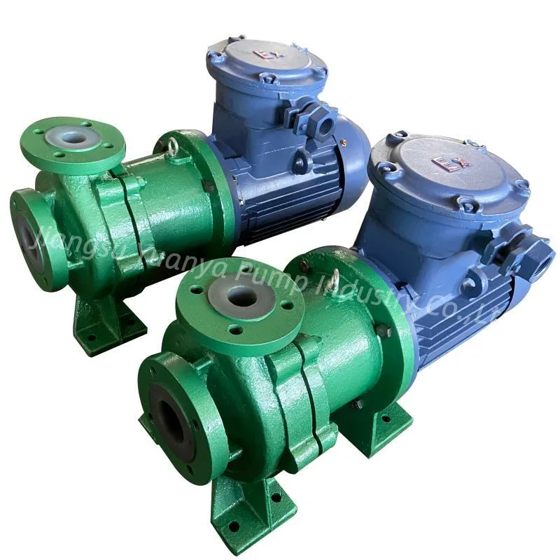 Leak Proof Strong Corrosive Acid Magnetic Drive Pump with Motor