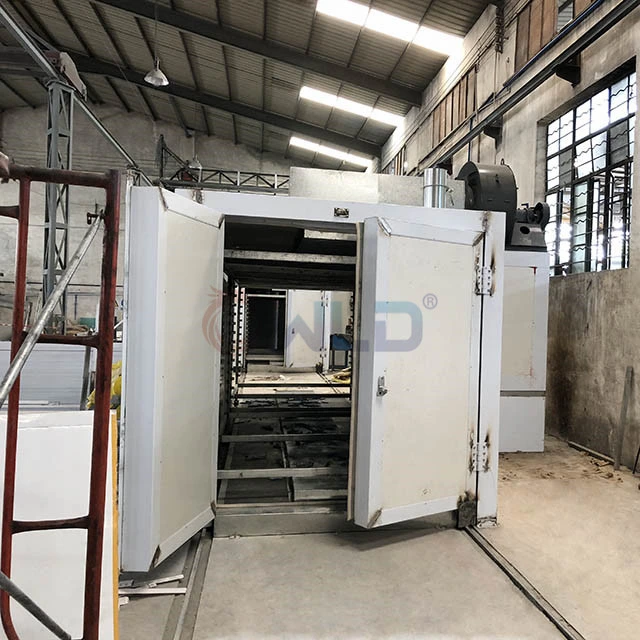 Composite Metal Batch Painting Work Hot Air Circulating Curing Oven Powder Coating Drying Oven