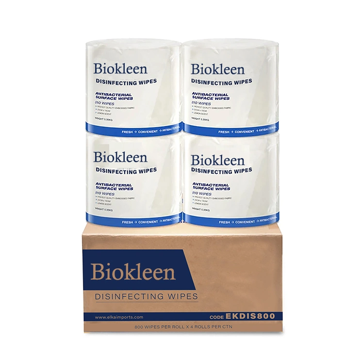 Biokleen EPA Registered Endurance Dispenser Wipe Down Gym Equipment After Sport Gym Wipes Roll