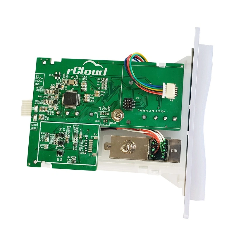 Manual Insertion Hybrid IC&RF Card Reader