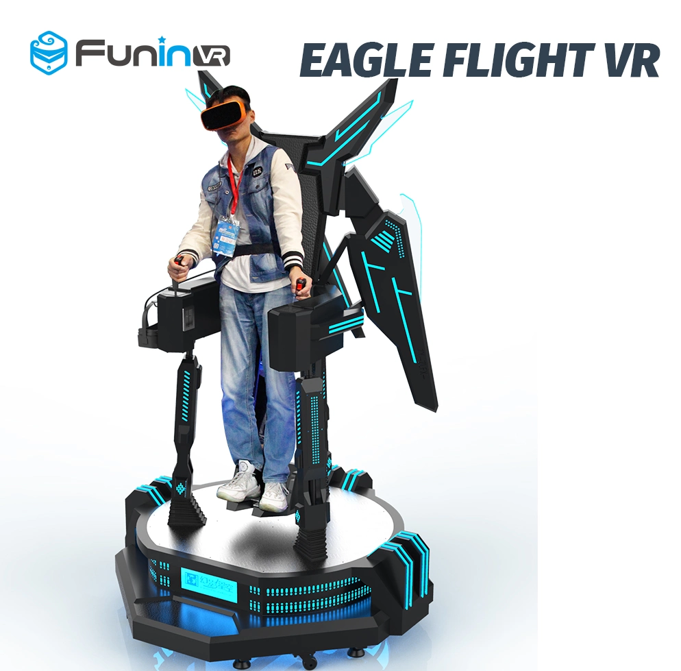 Standing Virtual Reality Flight Shooting Vr Simulator