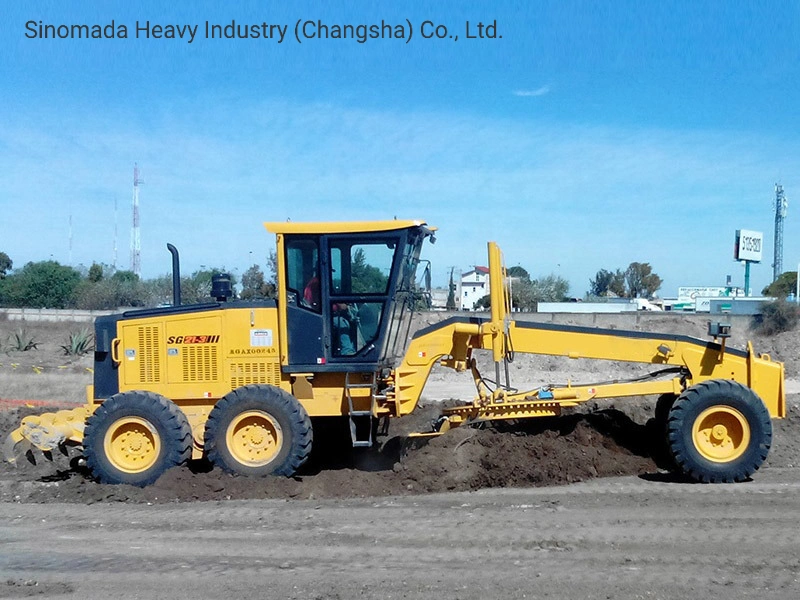 Shantui Articulated Road Motor Grader 215HP Sg21-3 with Ripper