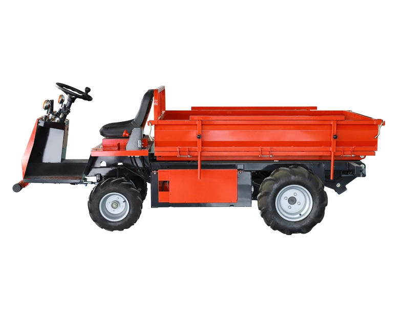 Ecas-S400 Aerial Working Vehicle Mountain Orchard Transporter 700 Kg Load Capacity Power Table Lifts