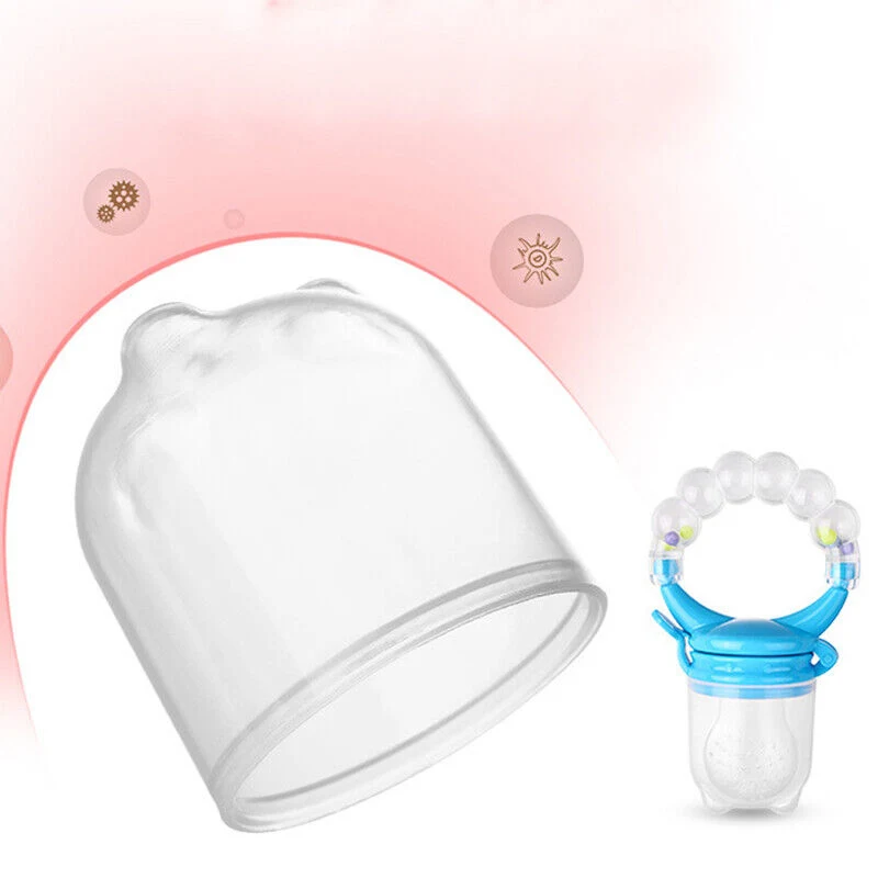 O alimentador de alimentos em silicone para bebé molar mordedores de fruta que morder o saco de refeição Chupeta complementar