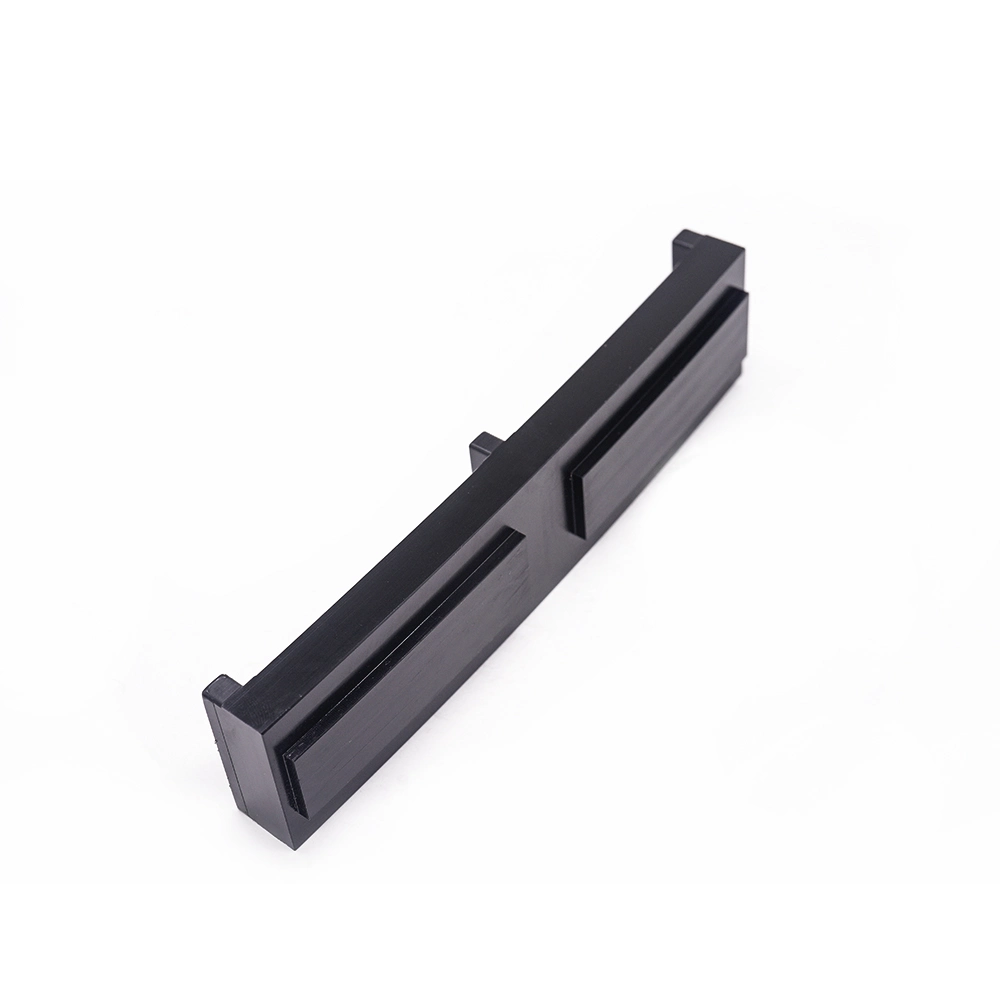 Dongguan Customized CNC Machining Parts Stand Dock Holder Aluminum Slider with Slots Hardware Accessories