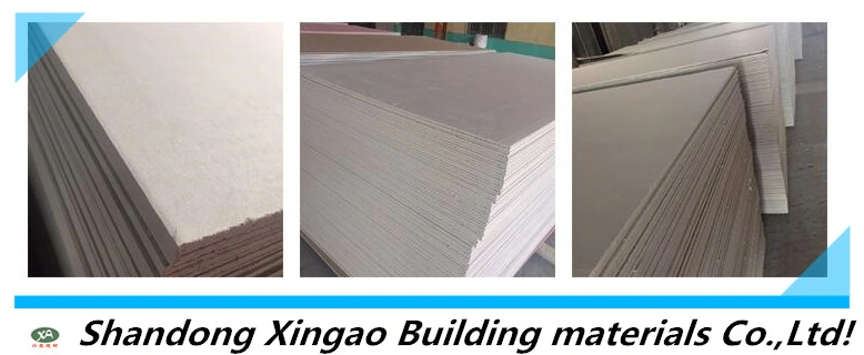 12mm Plaster Board Dry Wall Gypsum Board for ceiling and Construction