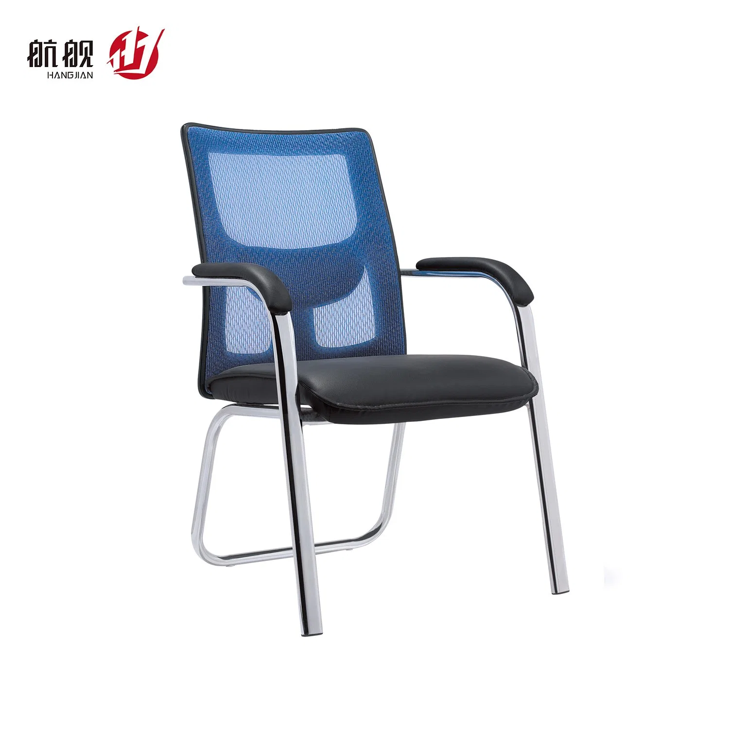 Computer Staff Meeting Room Office Chair Mesh Bow Shape Office Furniture