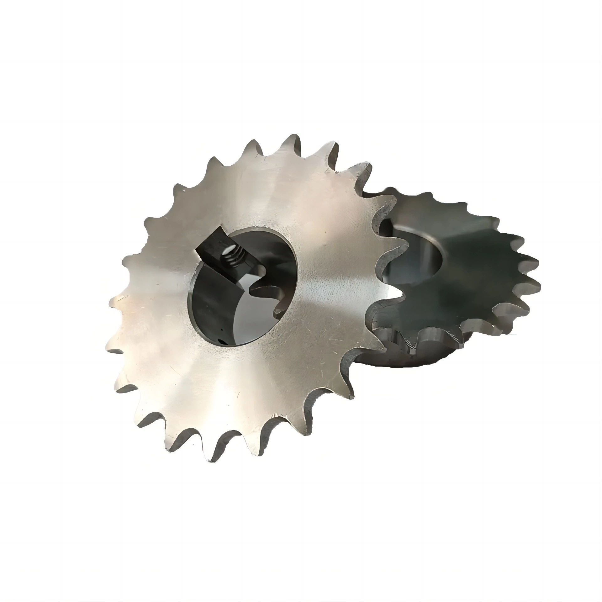 Piezas de maquinaria de minería de la motocicleta de la transmisión Cadenas de rodillos máquina CNC Stock de Material de acero de la rueda de la cadena de la rueda dentada