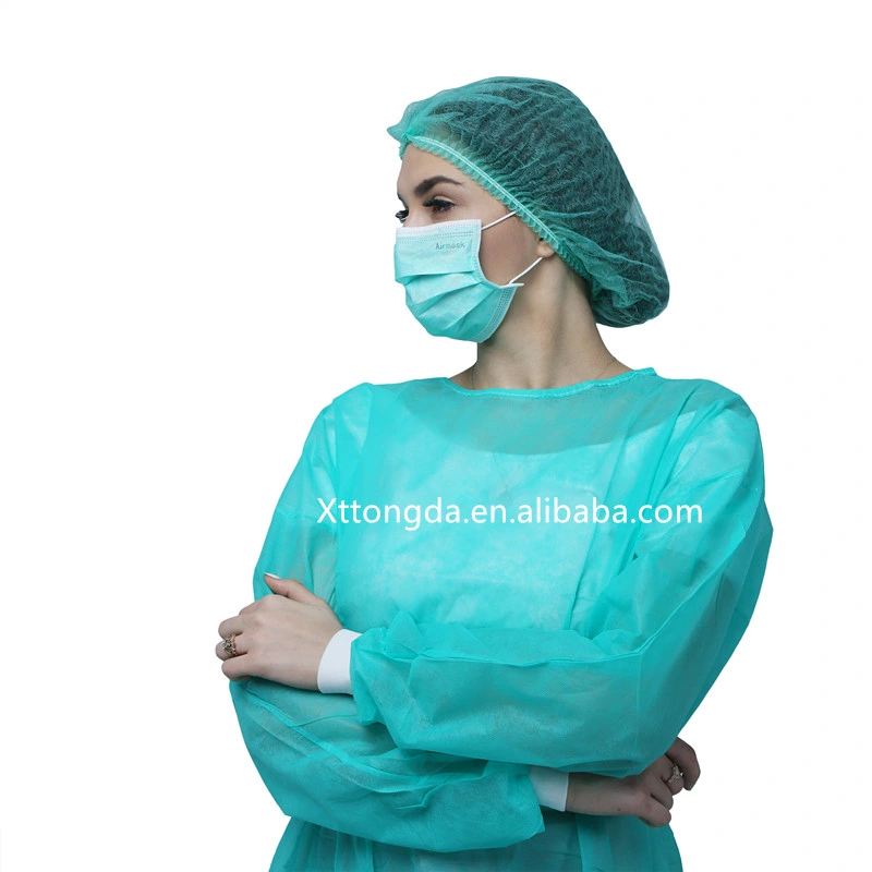 Custom Breathable Fluid-Resistant Disposable Isolation Gowns