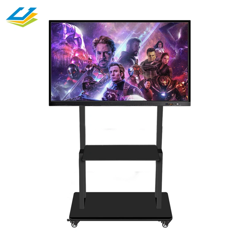 65 Inch Touch Screen Flat 4K Panel LCD School Writing TV Teaching Advertising Player TFT Display Interactive Smart Digital White Board