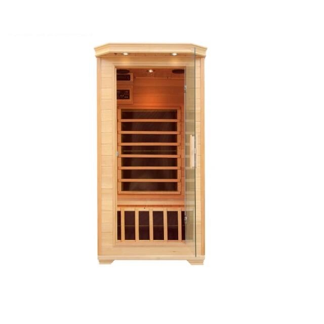 Joda Manufacturer Hemlock Dry Sauna Room Wood Steam Sauna Room for 2 Person