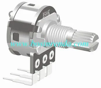 Rotary Potentiometer with Switch Precision Potentiometer - RP1612SN