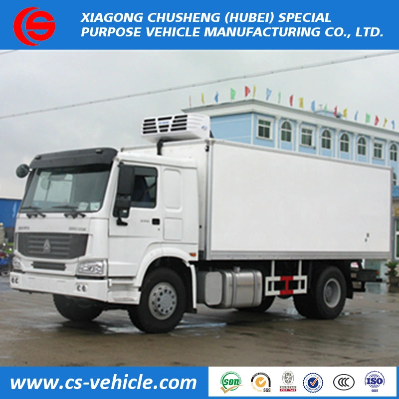 Mini Refrigerator Cold Freezer Transport Trucks 2.5 Tonne Gvw Refrigerated Box Vans for Sale