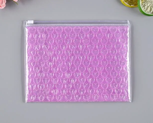 Hot Selling A4 PVC Water-Resistant Office Document Protection Zipper Bubble Bags