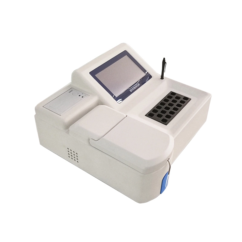 Biobase-Silver Semi-Auto Blood Testing Equipment Semi Automatic Biochemistry Analyzer Price