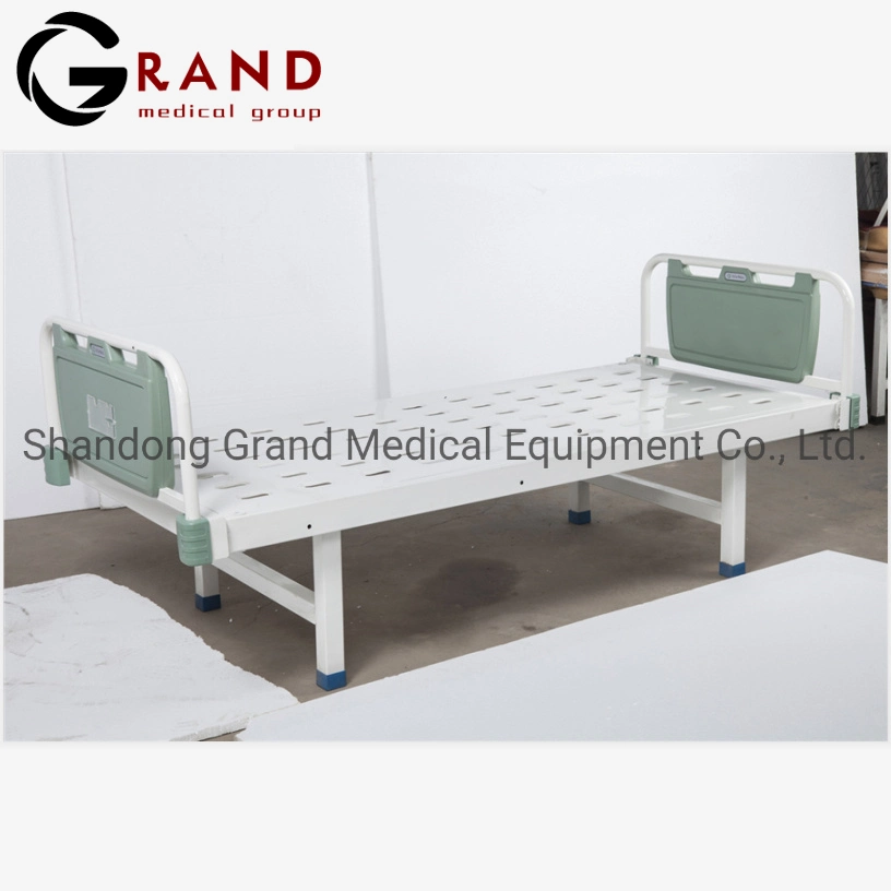 ABS Hanging Headboards, Cold-Rolled Steel Frame Common Used Cheapest Medical Plat Patient Nursing Bed