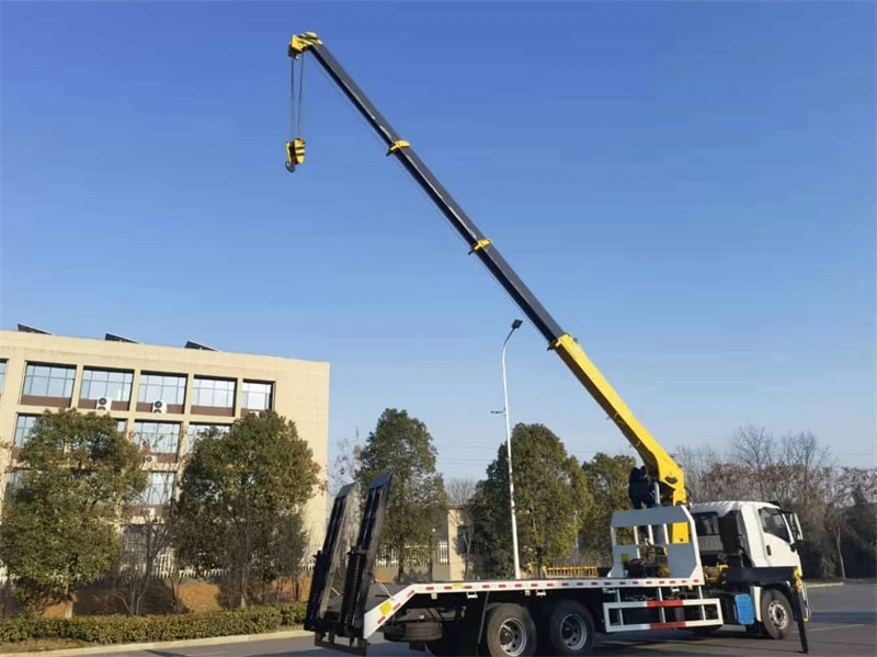 Isuz Giga 10t 10ton Truck-Mounted Telescopic Boom Crane