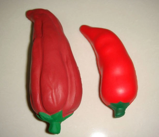 Promotional Anti PU Stress Chili Pepper