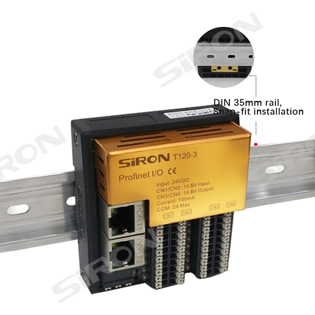 Siron T121 Series Digital/Analog Inputs and Outputs 8/16/32 Channels Profinet Bus Couple Bus Io Module