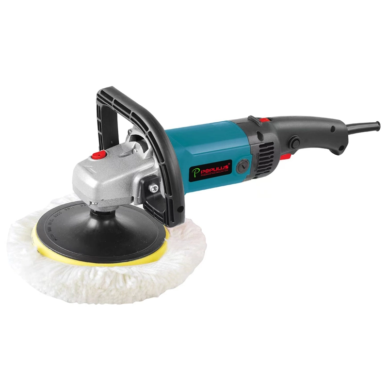 Populus New Arrival Industrial Quality Car Polisher Power Tools 1500W/11000rpm 180mm Electric Polisher