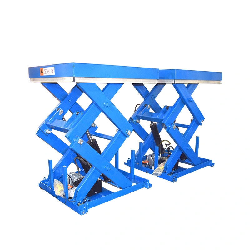 High quality/High cost performance  Scissors Lifting Platform Load Capacity 2000 Kg Lifting Table Support Customization with Remote Controller