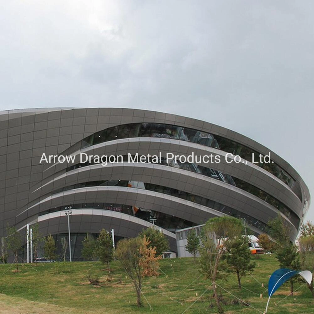 Aluminum Double Curved Wall Panel for Shopping Mall