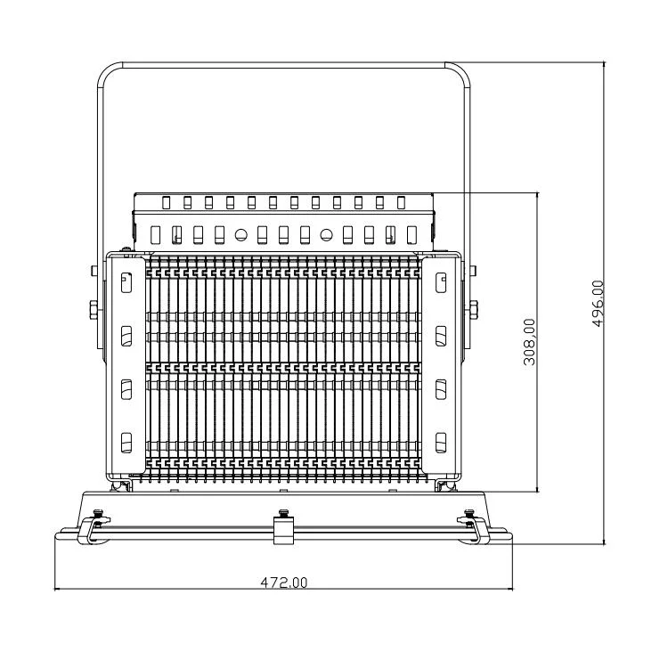 Foco LED RGB Highbay de 300 W Mx512