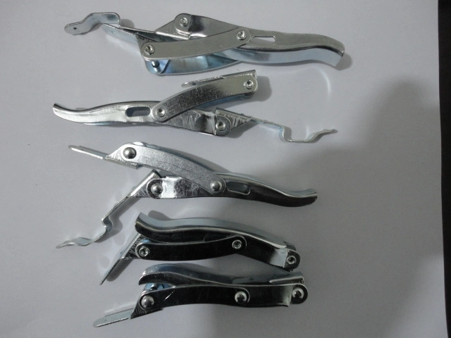 OEM Metal Stamping Parts Drum Closures Lock Ring Clamps with Lever Latches for Open Steel Drums