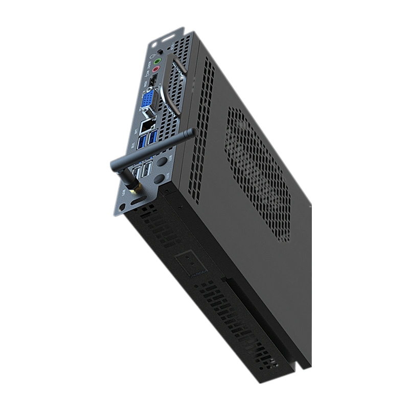 Großhandel in-Tel Core 9th i7 I9-9880h 8g 16g 128g Gaming Office Industrial OPS Computer Win 10 mit WiFi 4K Mini PC-Desktop