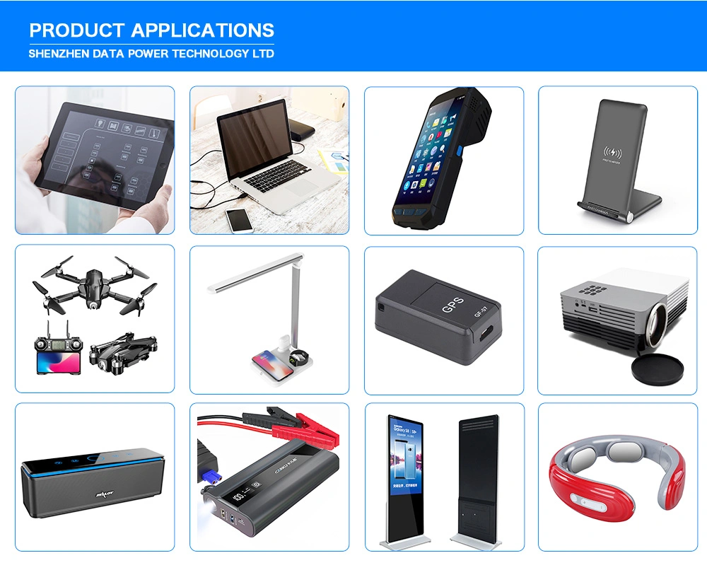 IEC62133 CB Kc RoHS Approved 702248 700mAh 3.7V Rechargeable Li Polymer Battery for LED Light