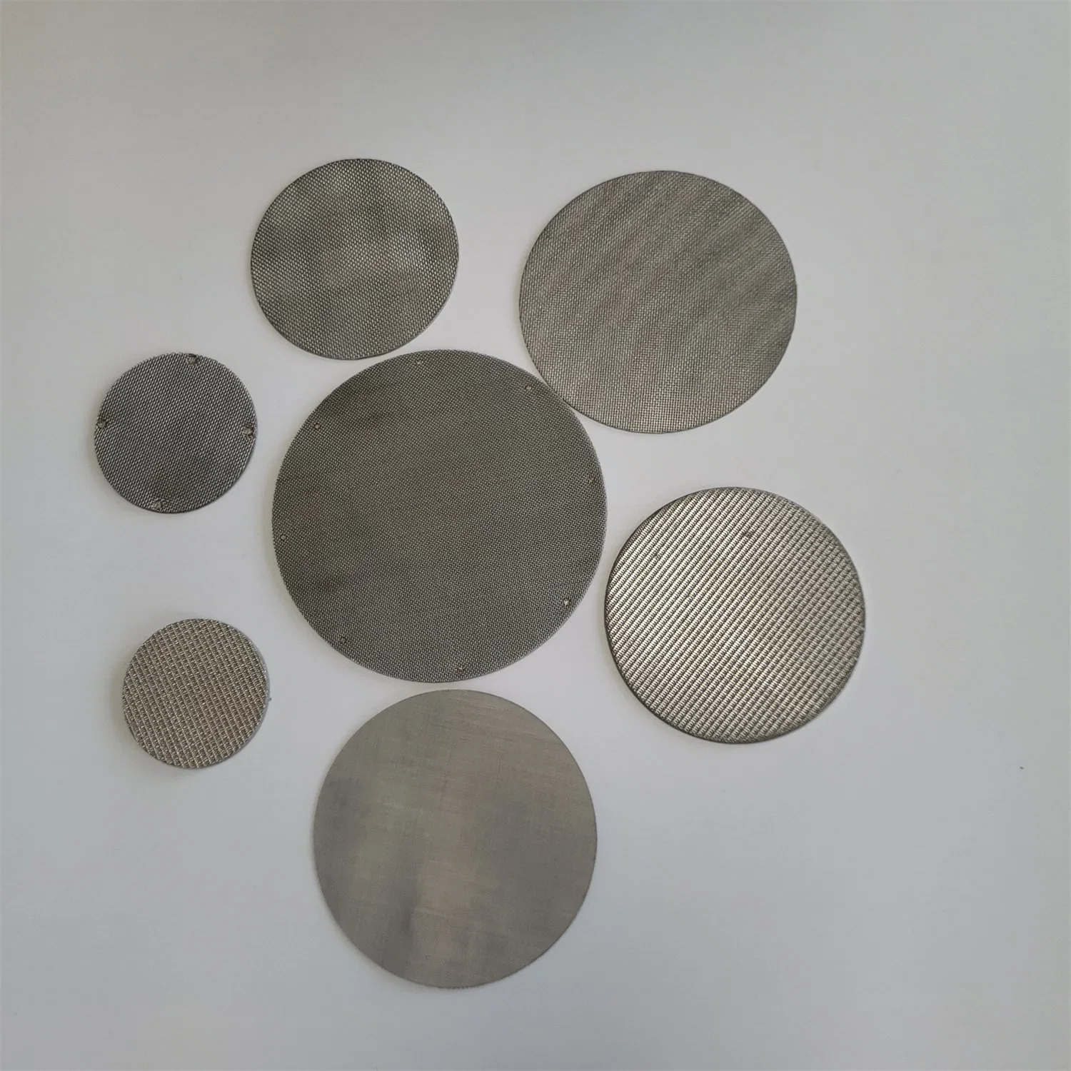 304/316 Stainless Steel Wire Mesh Filter Round Disc