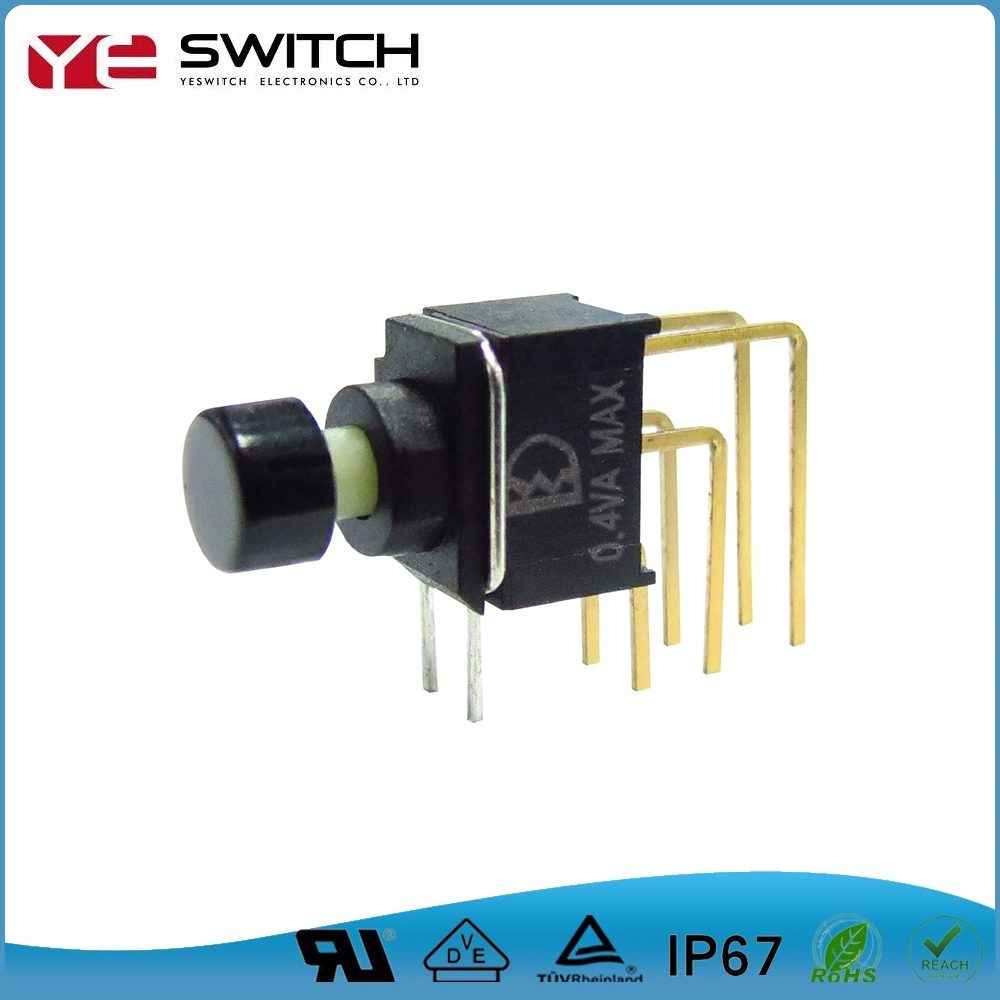 Acero inoxidable resistente al agua IP67 Interruptor de botón táctil Terminal PCB