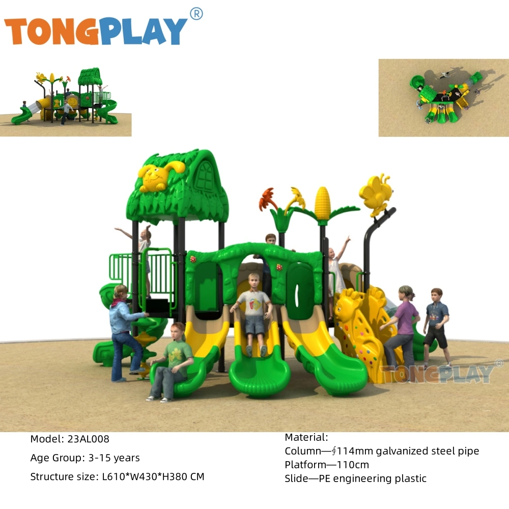 Fantasy Series Slide Plastic Equipment Outdoor Playground Kids Slide Funny Toy