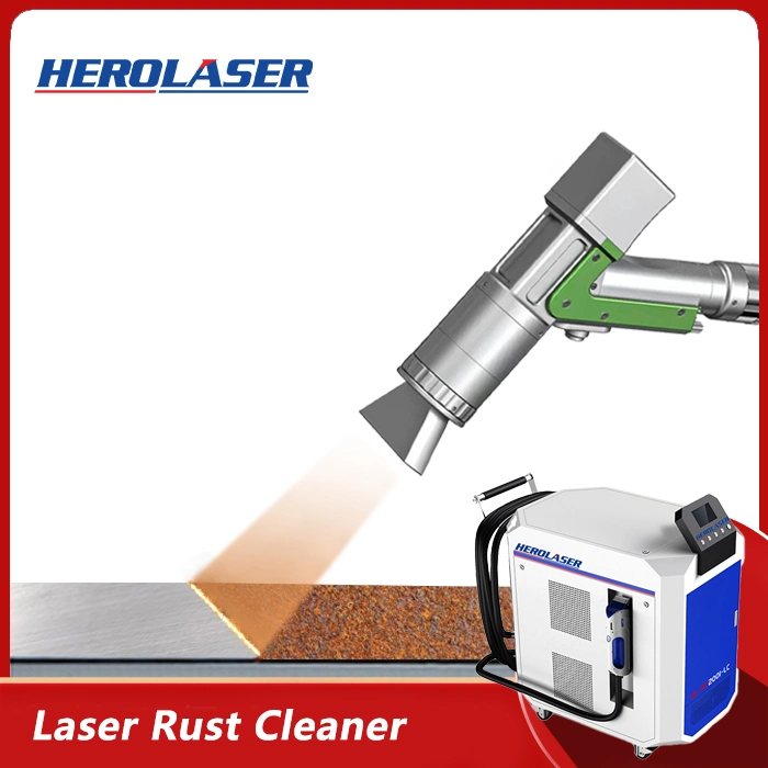 100W 200W 500W Portable Industrial Laser Derusting Machine Coating Cleaning Machine