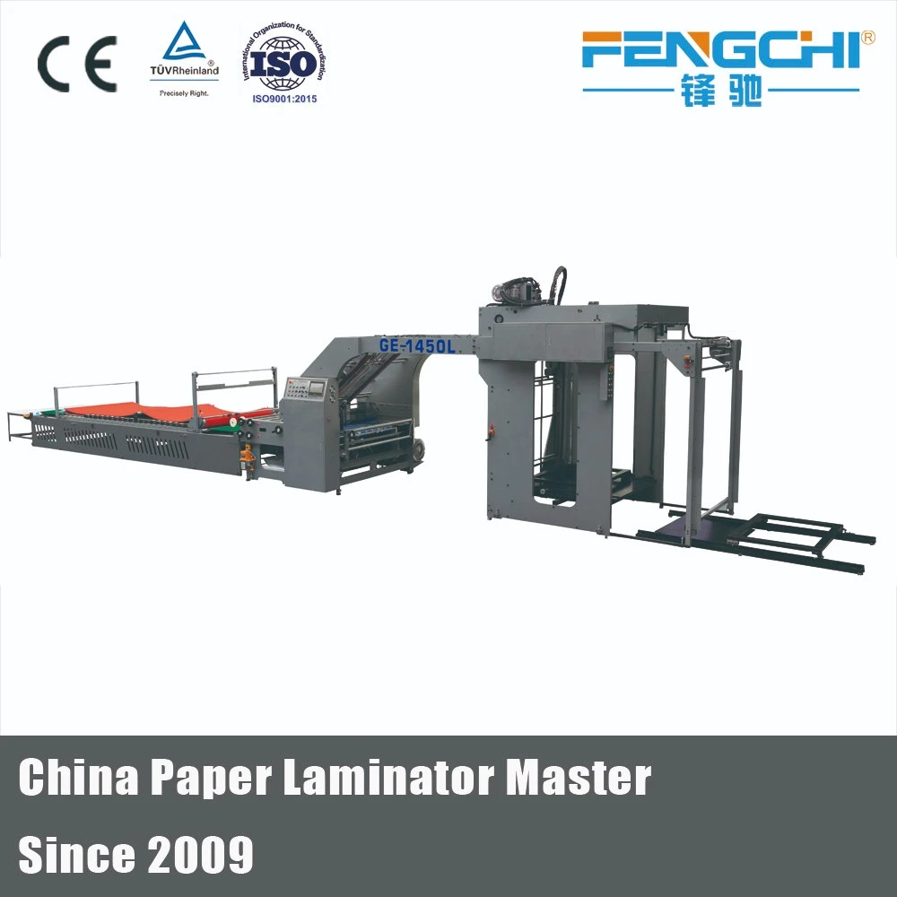 Hot Post Printing Fully Automatic Corrugated Paper Litho Laminator Machine